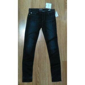 DL1961 Candy Skinny Comfort Premium Blue Stretch  Elastic Waist Jeans Juniors 16